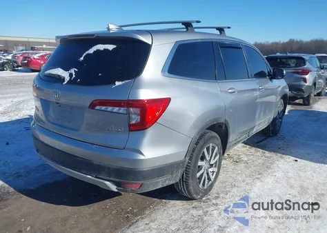 2019 Honda Pilot Ex-L z USA, uszkodzony, nr VIN 5FNYF6H59KB100574